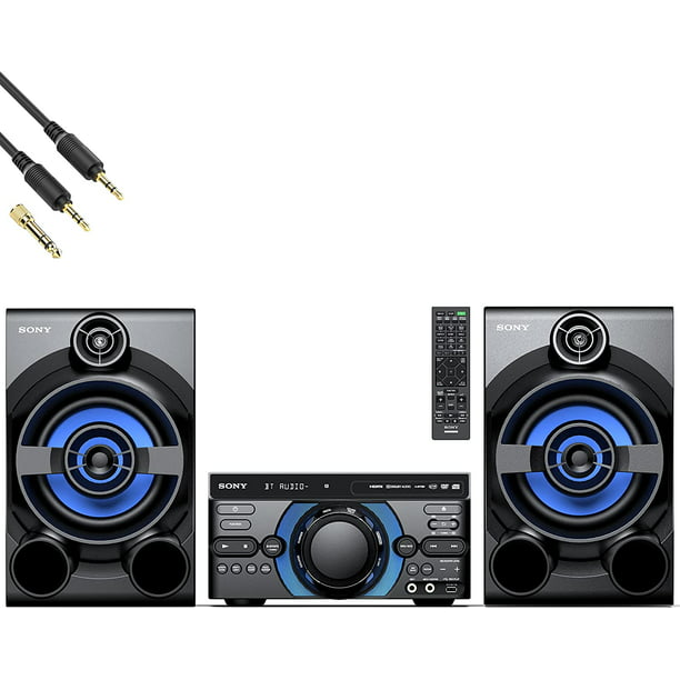 Sangrar excitación vestirse SONY Bluetooth Stereo System Audio System W CD, USB, FM Radio, Audio in,  TV, + NeeGo 3.5mm Jack - Walmart.com