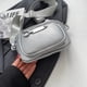 thumbnail image 5 of Bolsa De Pecho Frauen Casual Brust Tasche Multi-Reißverschluss Schulter Tasche Weibliche Satchel Tasche (Silber), 5 of 8