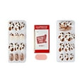 thumbnail image 6 of KISS imPRESS Design  Press on Nails, Pepper, Brown, Medium Coffin, 30 Count, 6 of 10