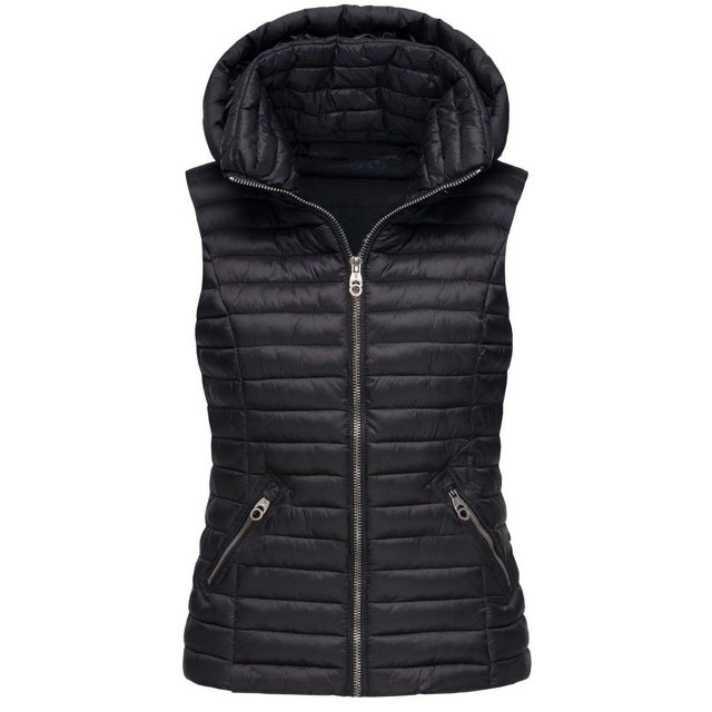 Veste Sans Manches en Coton pour Femmes Printemps et Automne Hiver, Manteau de Mode pour Femmes, Veste en Coton Sans Manches pour Femmes, Taille Européenne, Veste pour Femmes