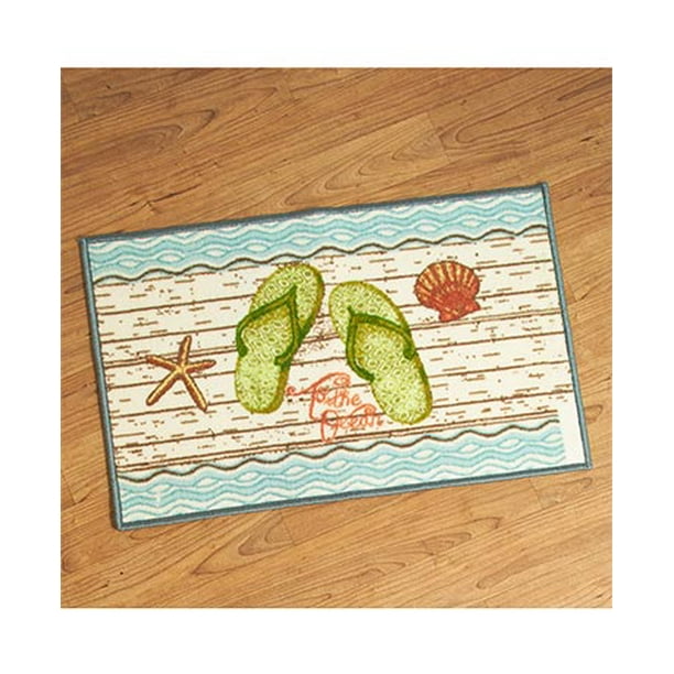 FlipFlop Bathroom Collection Rug