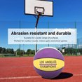 thumbnail image 3 of Basketball, Rubber Teenager Basketball Easy To Grip  for Indoor Gyms Number 5, 22.6cm / 8.9in, 3 of 7