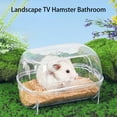 thumbnail image 2 of Hamster Pet Sand Bath Digging Bathing Bowl Hamster Accessories Sand Bath Shower Room Dry Bath Accessories, 2 of 11