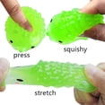 thumbnail image 3 of 8 Pack Jumbo Glitter Mochi Squishy Toys Animals Squishy Stress Reliever Kids Party Favors, 3 of 4