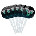 thumbnail image 1 of Cathulhu Cupcake Picks Toppers Decoration Set of 6, 1 of 6