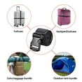 Premium Utility Straps with Quick Release Buckle Adjustable Short Nylon ...