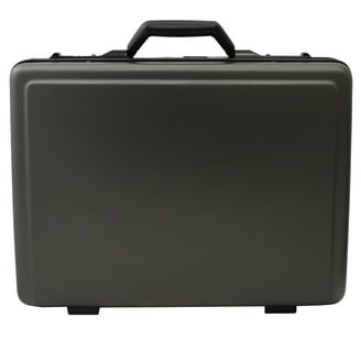 TZ Case AC-66 B Slimline Molded Aluminum Attache Case, Black