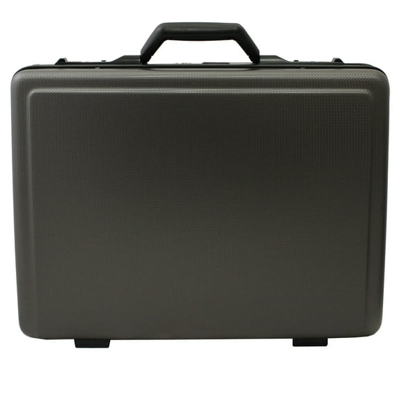 Copa European Prince Style ABS 17" Attache Case - Gray