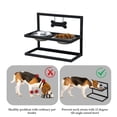 thumbnail image 4 of Cuenco Elevado Para Perros, Base Antideslizante De Acero Inoxidable, Soporte Desmontable Compacto Para Cuenco De Comida Para Perros Para El Hogar, 4 of 7
