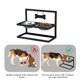thumbnail image 4 of Tazón de Perros Elevado, Soporte de Comida para Perros de Acero inoxidable Soporte Sin Deslizamiento Para Casa Rugged, 4 of 7