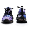 thumbnail image 3 of Purple Flowers Beautiful Walking Shoes for Men Woman Lightweight Tennis Fashion Elastic Sports Shoes Cushion Basketball Shoes, 3 of 7