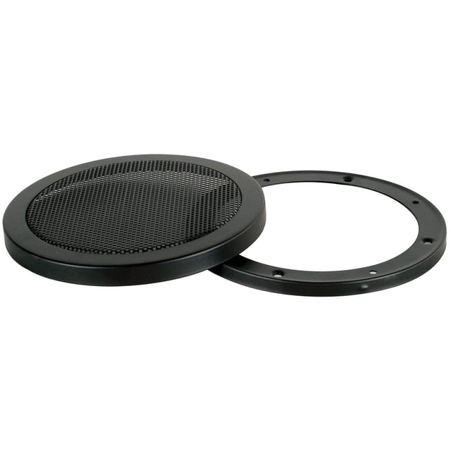 Altavoz Mesh Grill Parts Express de 5.25 pulgadas de diámetro, color negro