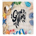 thumbnail image 2 of Ambesonne Chill Shower Curtain, Beachme, 69"Wx75"L, Multicolor, 2 of 2