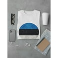 thumbnail image 3 of Grunge Estonia Flag T-Shirt Men -Image by Shutterstock, Male XX-Large, 3 of 4