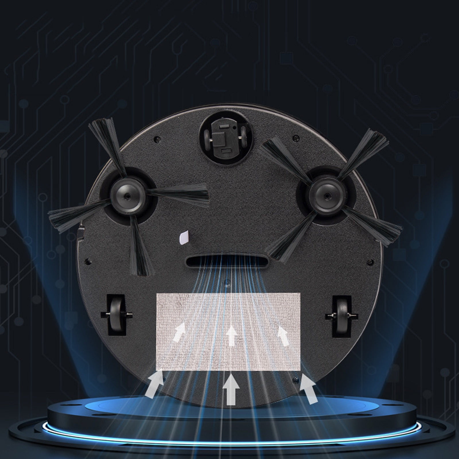 SPOORYYO Robot Vacuum Kids Holiday Gifts Smart Robot Toy Vacuum Cleaner Auto Floor Cleaning Toy Play With Children And Pet