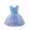 Blue, variant on HUITKMM Girls Dresses Toddler Kids Baby Girls Magnificent Witch Rainbow Black Gown Fancy Dress Up Party Dresses