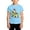 Light Blue, variant on HCYSFG Boys Back To School Top Raccoon Riding Bus Graphic Crewneck Short Sleeve T Shirt First Day Pullover Tee