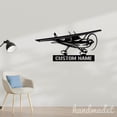 thumbnail image 3 of Handmadetneonsign Airplane Metal Wall Art Light, Plane Metal Sign Wall Decor, Pilot House Metal Decor 53961, 3 of 5