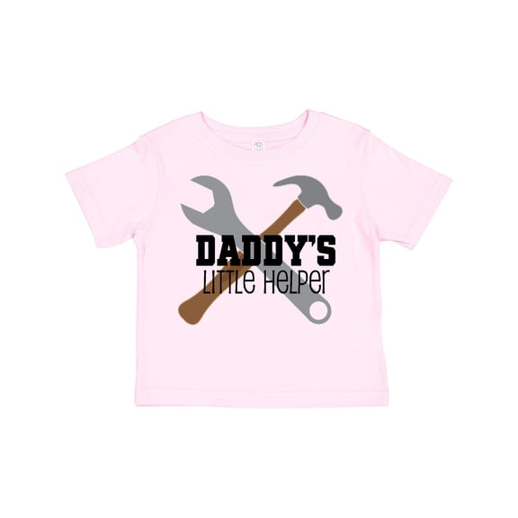 Inktastic Daddy's Little Helper Tool Set Boys Toddler T-Shirt
