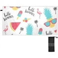 thumbnail image 2 of SKYSONIC 30"x60" Beach Towel with Travel Bag, Summer Pattern Watermelon Pineapple Oversized Sand Free Camping Towel Quick Dry Pool Bath Sport Towels, 2 of 7