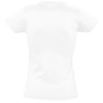 thumbnail image 3 of SOLS - Camiseta de manga corta Imperial para mujer (Blanco), 3 of 3
