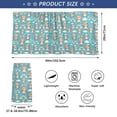 thumbnail image 3 of Mens Shower Wrap Adjustable Bath Wrap Towel Body Towels for Gym Shower Sauna Spa Bear with Hat and Rainbow 60x28, 3 of 7