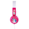 thumbnail image 2 of BuddyPhones Discover Fun, On-Ear Wired 85dB Safe Volume Limiting Kids Headphones, Fun Customizable Stickers, Adjustable Headband Size, Pink, 2 of 4