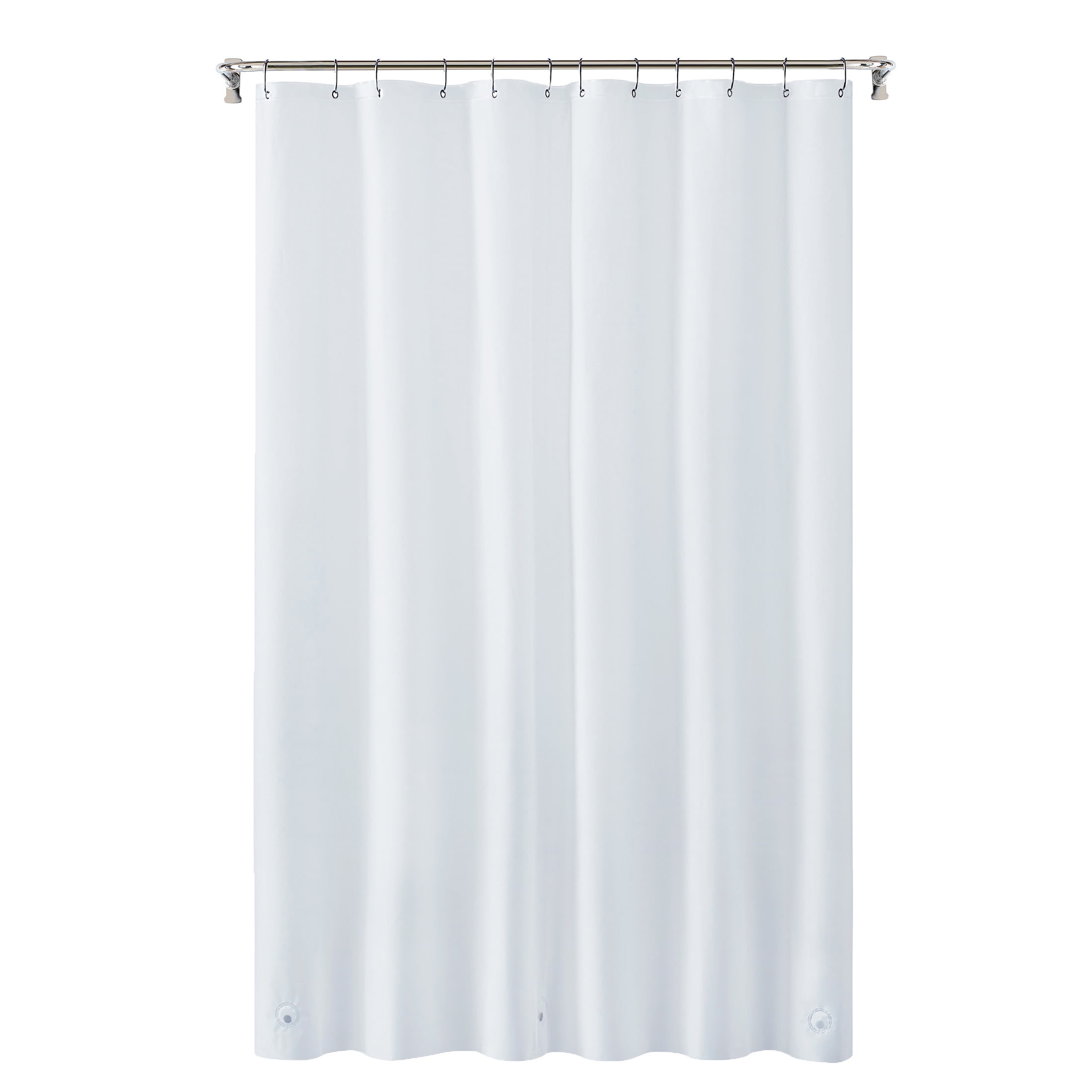 My Texas House Rebecca 14-Piece Bright White Floral Shower Curtain Bath Set