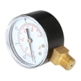 thumbnail image 3 of 50mm 0~15psi 0~1bar Pool Filter Water Pressure Dial Hydraulic Pressure Gauge Meter Manometer 1/4" NPT Thread, 3 of 7