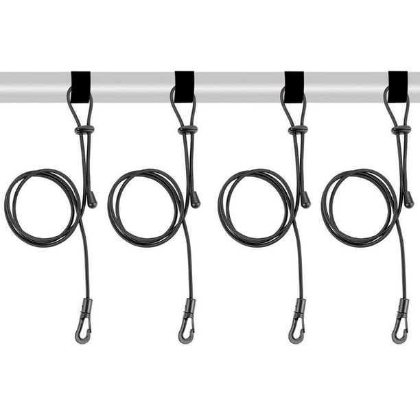 Kayak Paddle Leash Nylon Ajustable Kayak Rod Leash Pesca Paddle Leash Con Cierre 4 Piezas Scienceny VI011443-00