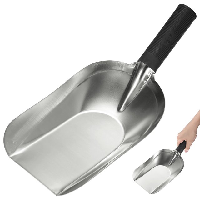 Uxcell 1-Pack Pala de Jardín Trowel Pala de Mano, 30cm/ 11.8 Pulgadas Herramientas de Jardinería de Acero Inoxidable para Cavado