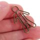 thumbnail image 5 of unbranded 20Ud Clips Metálicos Dorados Para Sujetar Tarjetas Documentos Y En Oficina, 5 of 6
