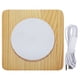 thumbnail image 1 of Luz nocturna de tela de araña, tela de araña, luz LED con alimentación USB, diseño hueco, luz LED 3D de madera para dormitorio, oficina, dormitorio, 1 of 14