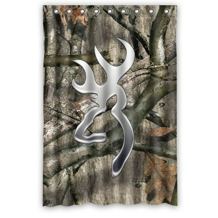 Ganma Tree Camo Metal Browning Shower Curtain Polyester Fabric Bathroom Shower Curtain 48x72 inches