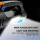 thumbnail image 4 of Linterna LED recargable con luz roja | Reflector portátil de alta potencia de 5 W para camping y emergencias | Batería de 1200 mAh, 5 horas de autonomía, carcasa de ABS, 4 of 9