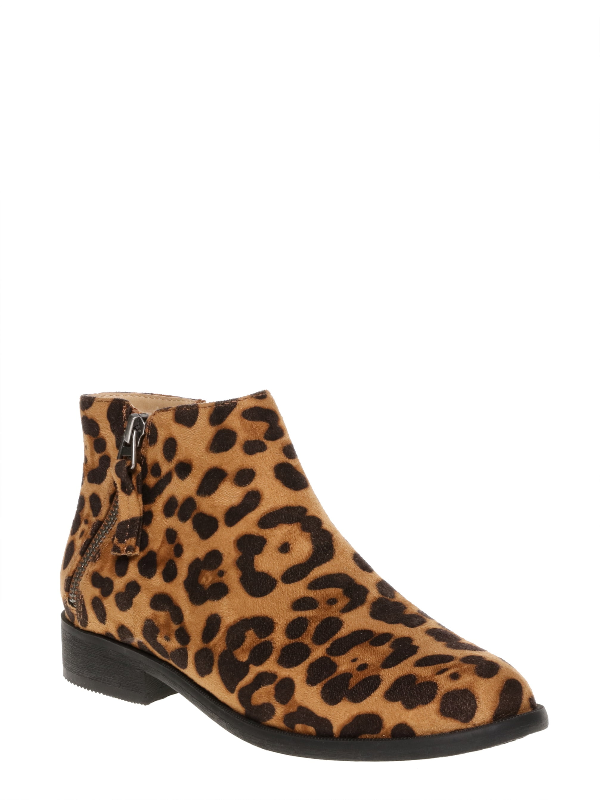 walmart leopard boots