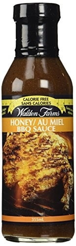 BBQ SAUCE HONEY,
With Walden Farms Honey Smoked BBQ Sauce, you’ll enjoy grilled favorites that much more, knowing that you’re consuming less calories and sugar. Go ahead and enjoy the delicious treat of tangy BBQ sauce and still eat healthy. Switch from sugary BBQ sauce that can easily add hundreds of ca