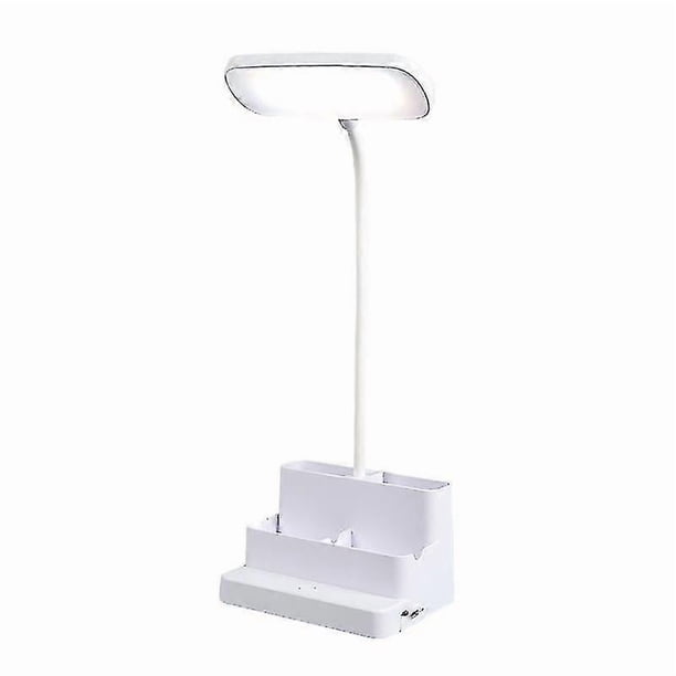 Desk Lamp, 60 Led Desk Lamp Bright, Rechargeable Battery Table Lamp Wireless With , 2400mah Dimmable Desk Lamp Usb Connection, Desk Lamp Children With