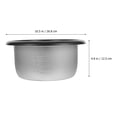 thumbnail image 4 of Pot Intérieur pour Cuiseur à Riz Doublure Antiadhésive Accessoire de Cuisson de Riz, 4 of 8