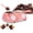 Pink, variant on Dual Chocolate Melting Pot, 250ML Electric Candy Melter Machine with Dual Temperature Control, Mini Fondue Maker Kit for DIY Sweets, Includes Molds and Skewers, Ideal Gift Set