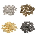 thumbnail image 4 of 100 piezas de joyería de bronce / plata, bandejas vacías, colgantes de ágata, ajuste de base de bricolaje Macarena Joyas de piedras preciosas antiguas en blanco, 4 of 8