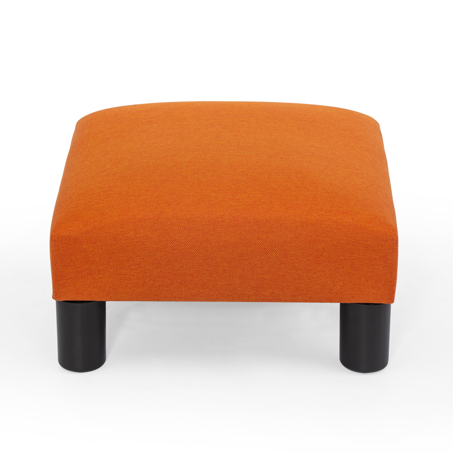 Joveco Small Footstool Ottoman, PU Leather Footrest Square Foot