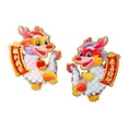 thumbnail image 4 of BLESIYA 2 Pieces New Year Door Stickers Decorative Chinese Dragon Wall Door Stickers Flocking L, 4 of 8