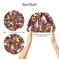 thumbnail image 5 of Pofeuu Flower Bunny Print Silk Bonnet for Sleeping, Satin Hair Bonnets, Soft Elastic Band Silk Sleep Cap, Hair Wrap, 5 of 6