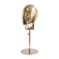 thumbnail image 4 of EHJRE Hat Display Stand Mannequin Head Model Adjustable Height Metal Base Height 45-58cm for Shopping Mall Salon Business Hats Caps gold, 4 of 8