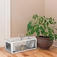 thumbnail image 4 of 2Pcs Dual-Door Humane Rat Trap, Continuous Mouse Catching, Heavy-Duty Galvanized Iron Construction, Safe for Pets & Kids, Indoor/Outdoor Use, 3S Quick Setup, 4 of 10