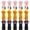 White+Black+Orange, variant on 15 Pcs Cartoon Pencil Toppers, Cute Cat Pencil Caps Silicone Animal Pencil Tip Protector Cover