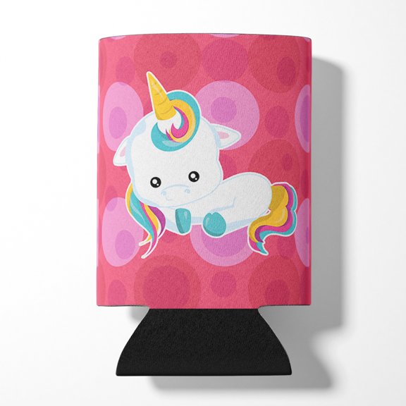 Polkadots Unicorn Can or Bottle Hugger