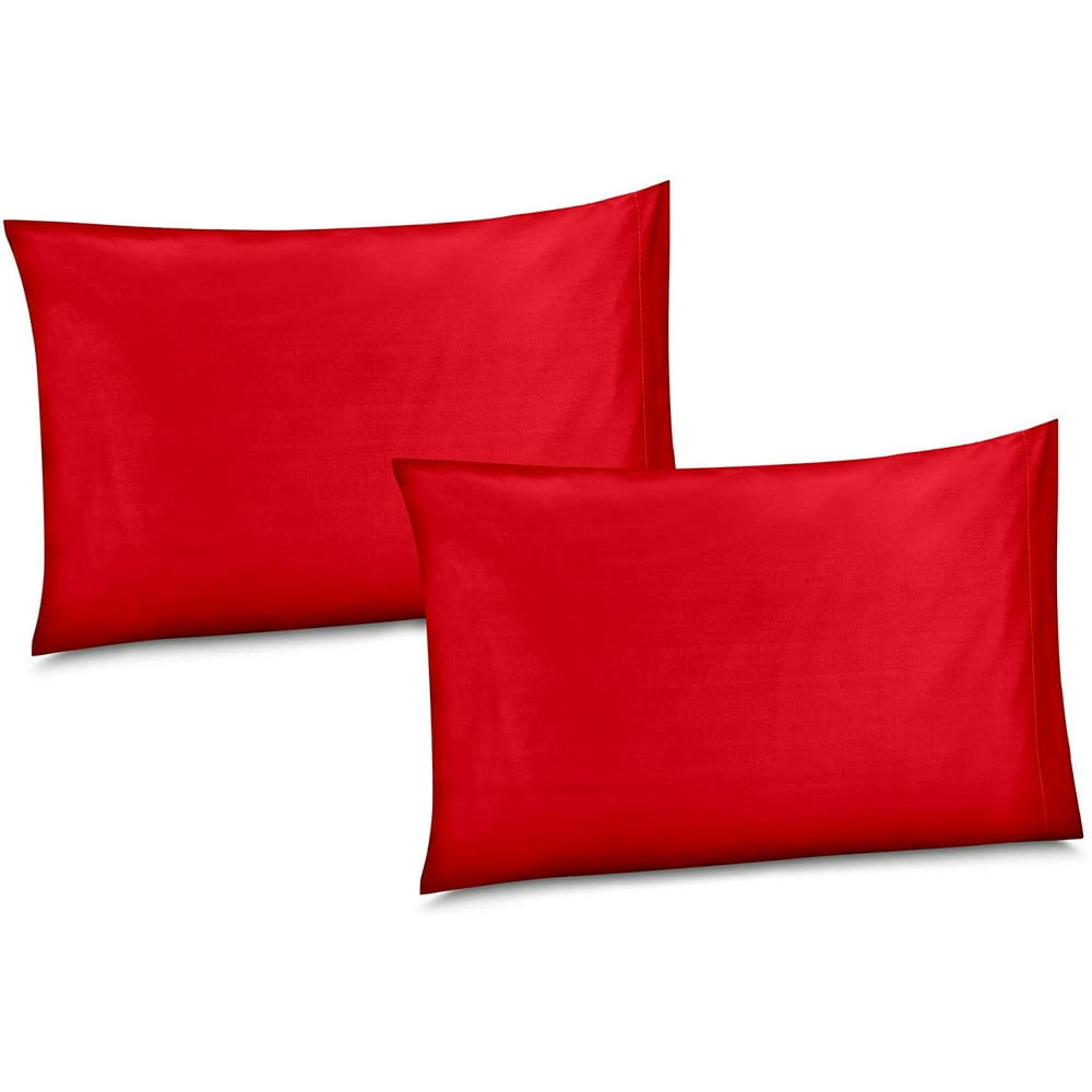 Gilbin 100 Cotton/Percale 210 Thread Count Pillow Cases Set of 2 King