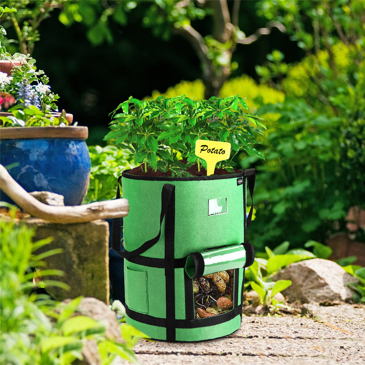 1000 litre Woven Planter Bags - heavy duty & strong handles